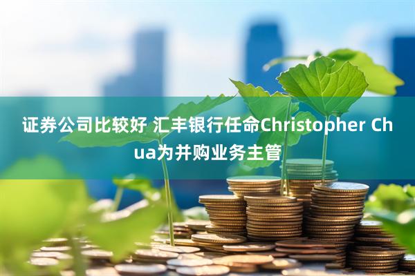 证券公司比较好 汇丰银行任命Christopher Chua为并购业务主管