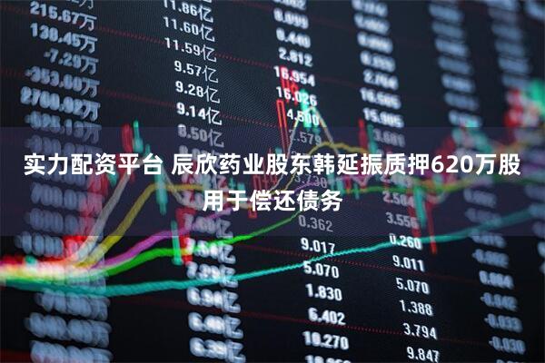 实力配资平台 辰欣药业股东韩延振质押620万股用于偿还债务